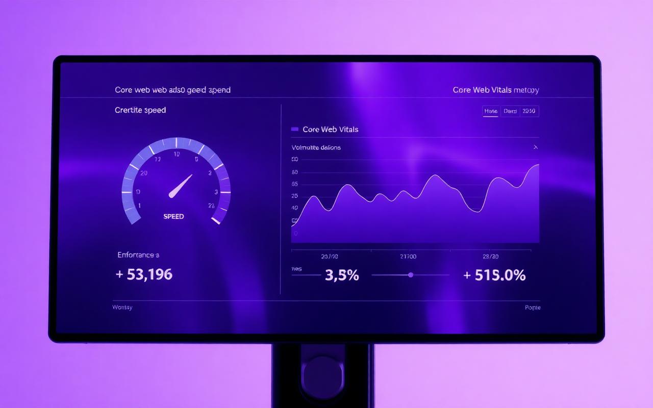 Vizualizace Core Web Vitals a rychlosti webu